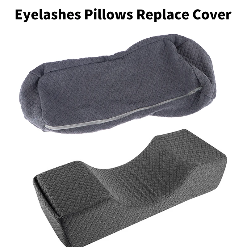 

1Pcs Eyelash Extension Pillow Pillow Cover Flannel Grafting Eyelashes Pillows Replace Cover Lash Pillow Cover MakeUp Tools