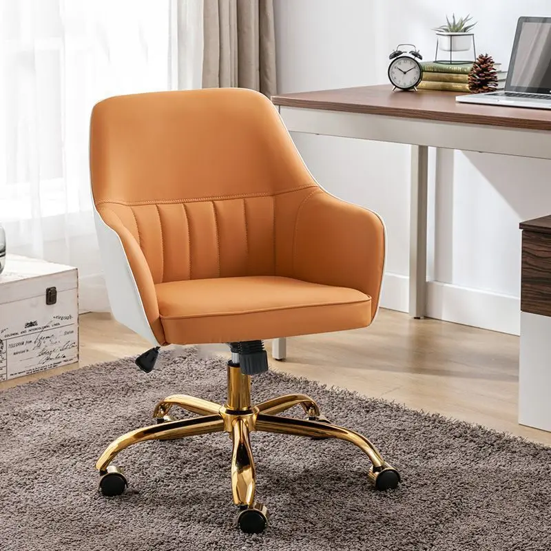 

Aoliviya Official Bedroom Simple Home Computer Chair Light Luxury Chair Office Chair Rotating Dormitory Room Internet Celebrity