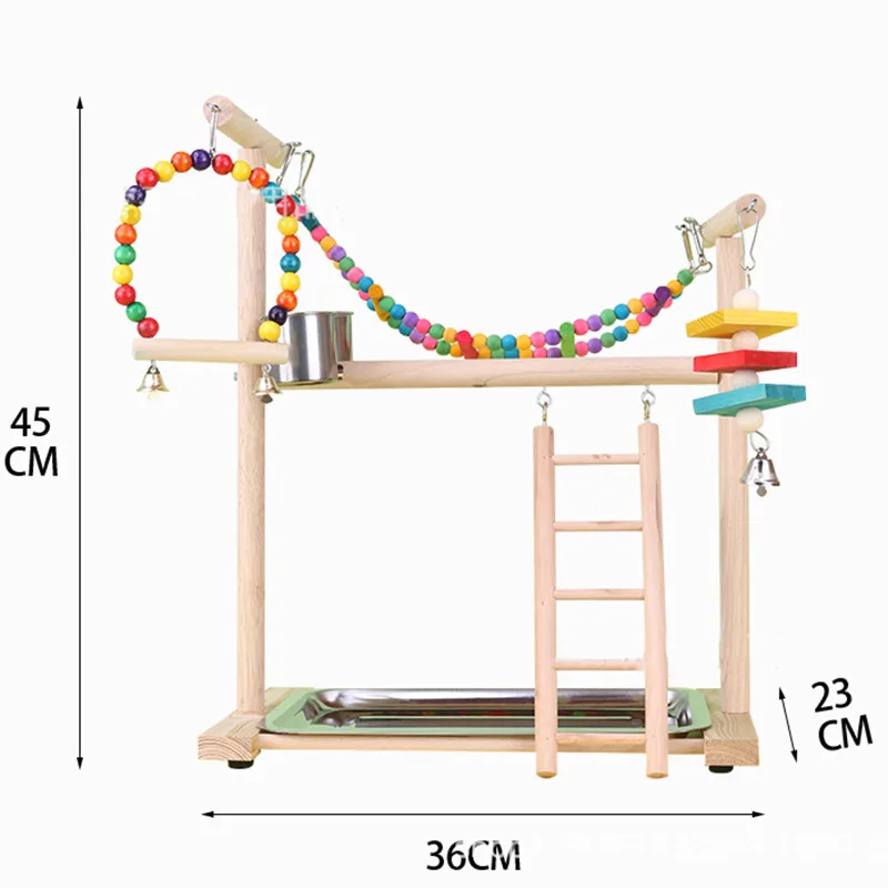 Bird perch stand toys parrots playstand