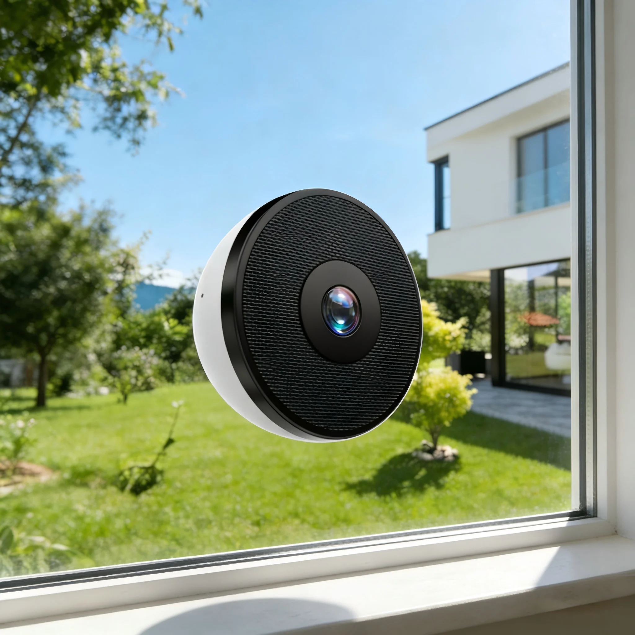 BoyKeep Window Camera, 4MP Ultra HD Indoor Surveillance Camera, 2.4G & 5G WiFi 6 Home Security Camera with Phone APP, Privacy Pr 1