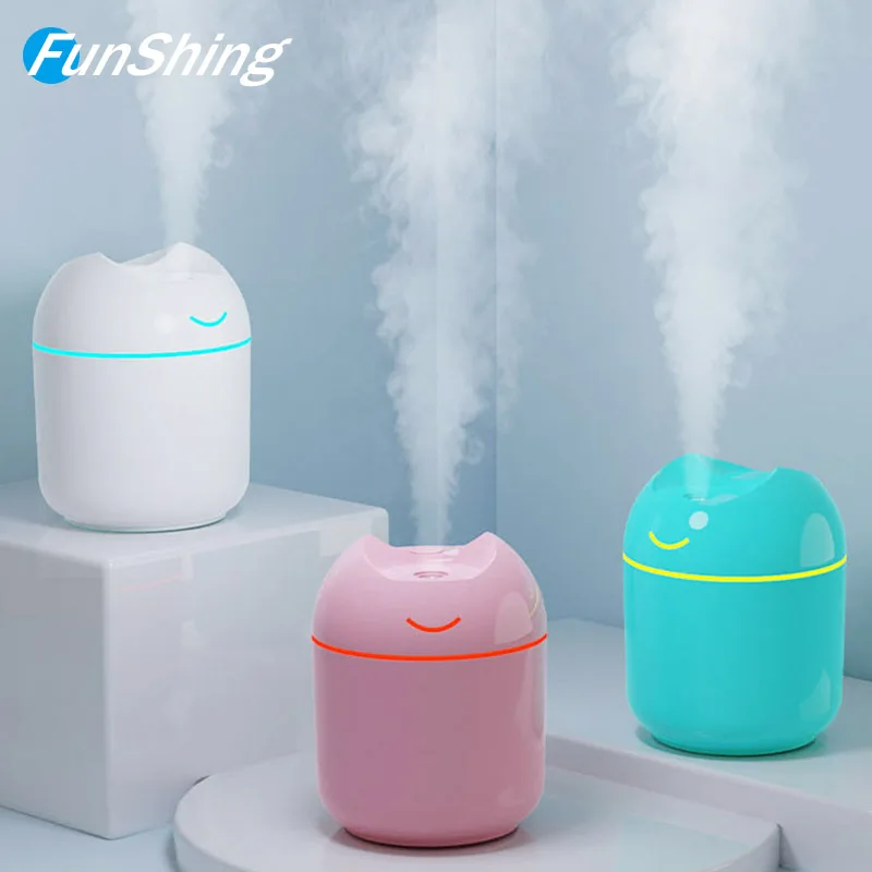 FunShing250mlMiniPortableAirHumidifierHomeUltrasonic