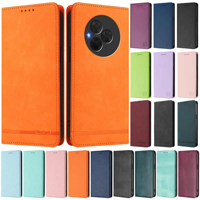 Leather Magnetic Cover for TCL NxtPaper 60 Ultra Phone Case