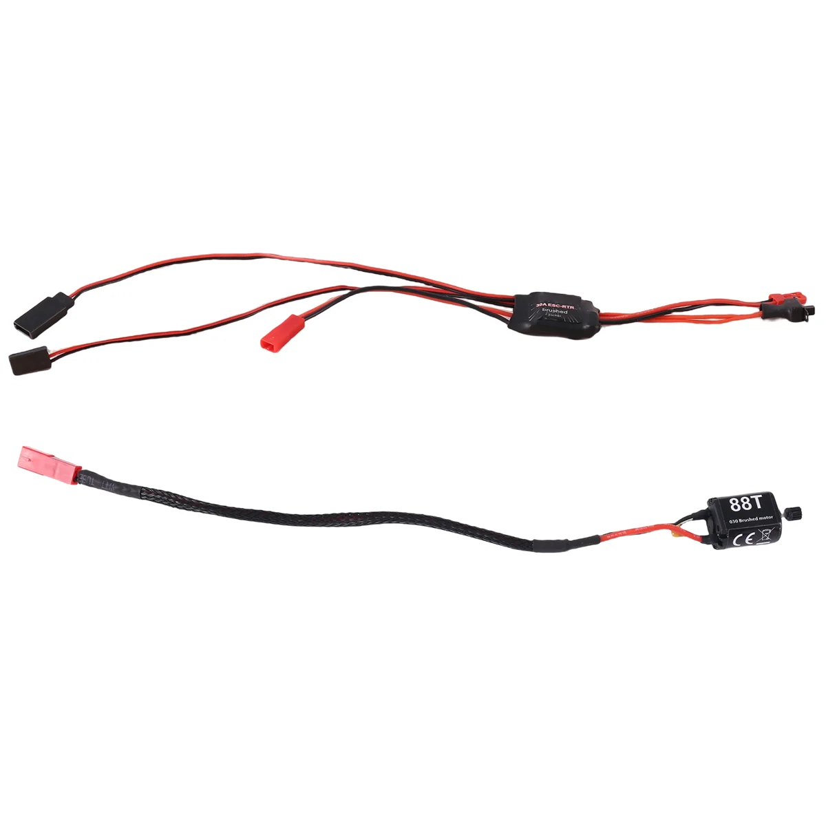 1/24 RC ũѷ ڵ RCXAZ 030 88T 귯   30A ESC,  SCX24 AX24 ׷̵ ǰ ׼