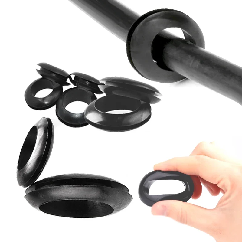 3~80mm Thickness Rubber Seal Ring Oil Sealing Grommet Gasket For Protects Wire Cable Hole Protection Ring Shim Washer Hardware — view 4