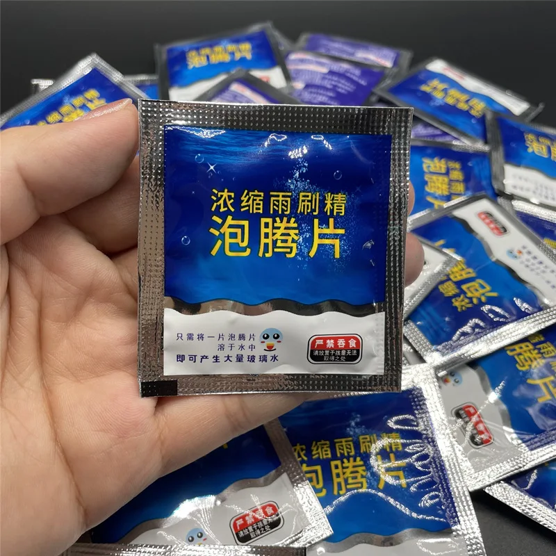 Multi Use Solid Ultra Concentrated Liquid Glass Water Effervescent Sheet Solid Wiper Blade Fine Car Wiper Blade for Wiping Water