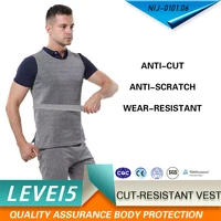Summer Level 5 T-Shirt Thin Breathable Soft Invisible Outdoor Self-Defense Anti-Cut Anti-Stab Anti-Slash Tactical Clothing 1