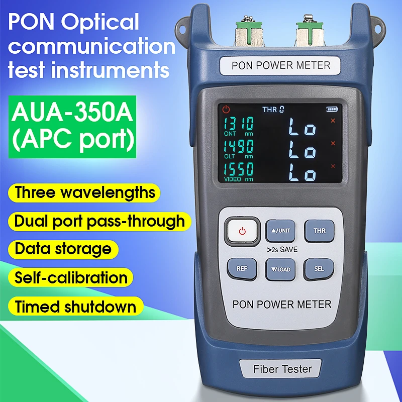 Meters Optical Power Meter Pon Pon Optical Fiber Power Meter 350a