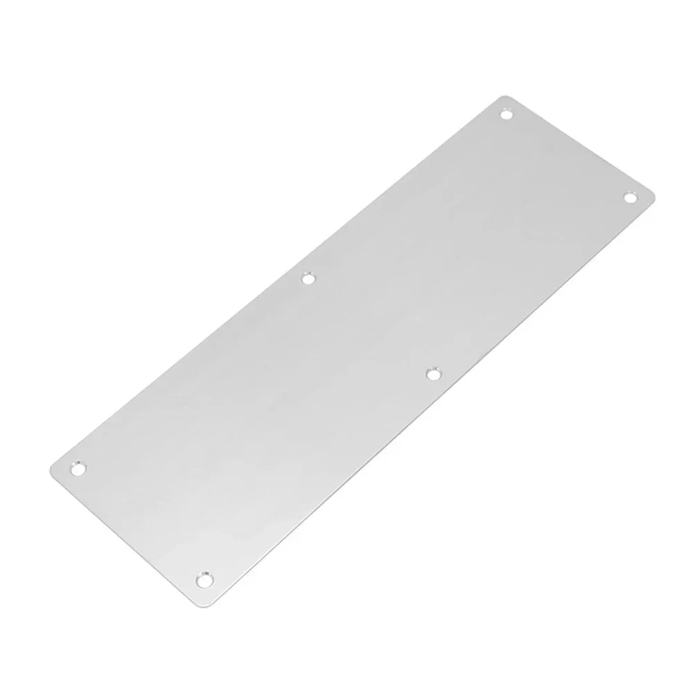 2PCS Door Kick Plates Stainless Steel For Interior Or Exterior Door Protection Push Plate Kick Plate Push Plates