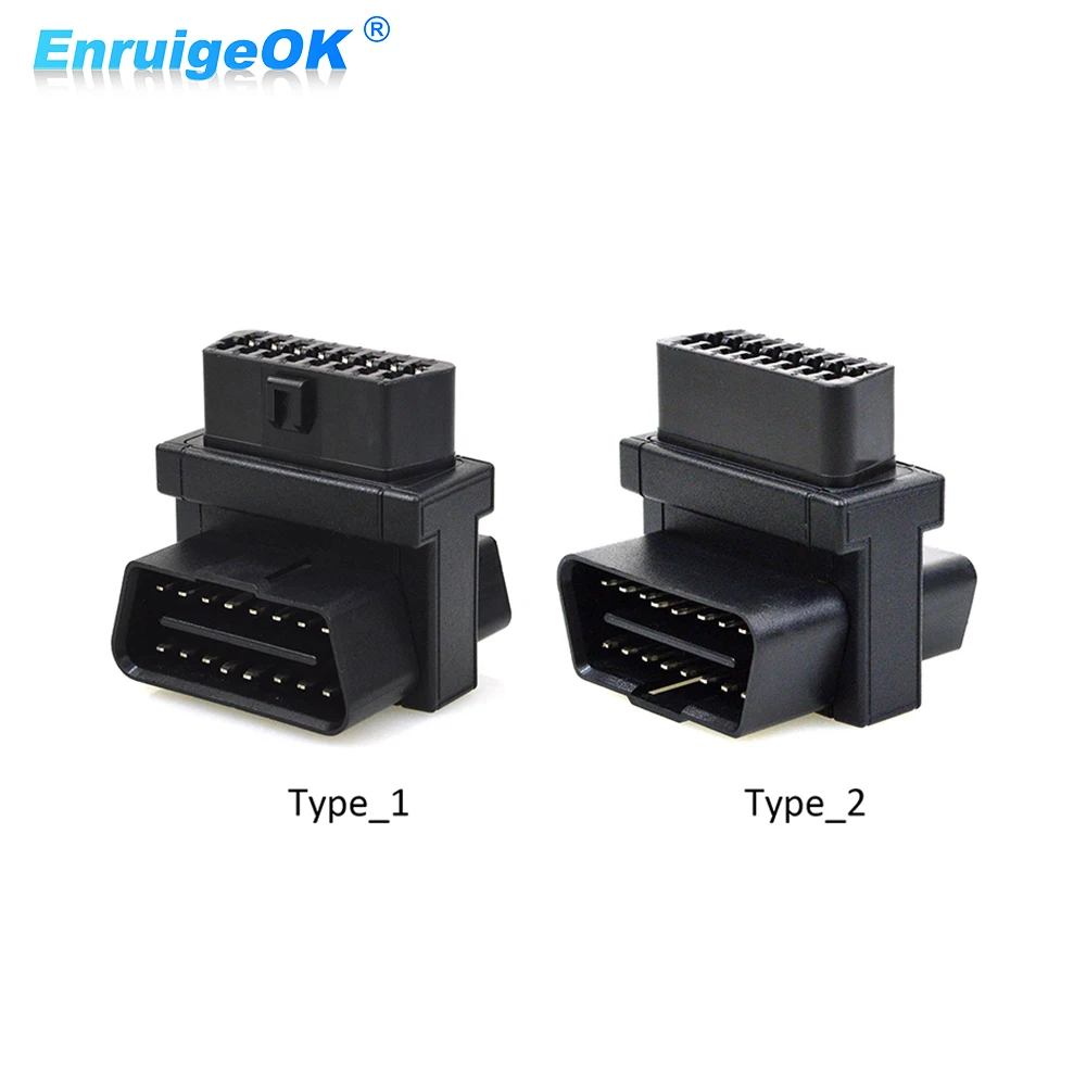 

Pocket OBD2 OBDII Full 16 Pin Male to 2 Female 1 to 2 OBD Cable Splitter Converter Adapter for Diagnostic Extender