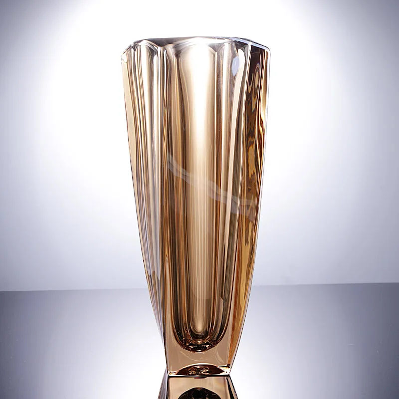 

Дизайнерская Минималистичная Современная ваза, креативная стеклянная уличная китайская ваза для спальни, роскошное Скандинавское украшение, домашнее украшение для комнаты