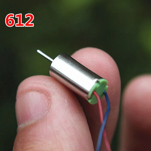 5 Micro Moteurs Sans Noyau 3,7V 21800 Tr/min – Pour Avion, Quadricoptère, Jouet Modèle