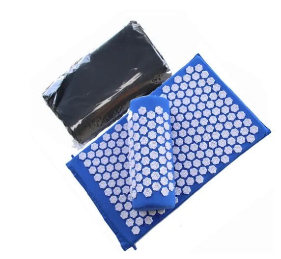 Lotus Massage Yoga Mat Prickly Acupressure Mat for Body Stress Relief Applicator Kuznetsov Sensi Foot Massage