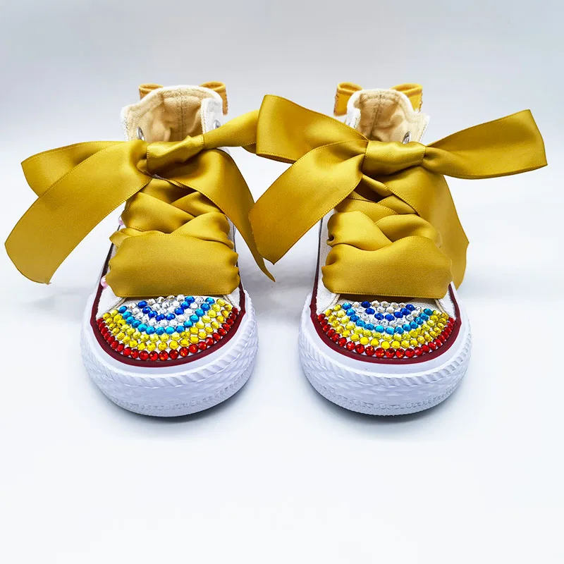 Dollbling 1st Birthday Party Customized Shoes Baby Photography