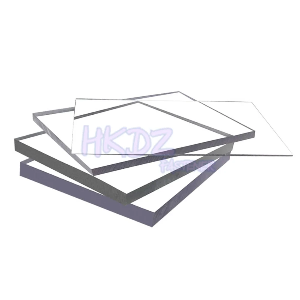100x100 100x150 200x300mm Transparent Plastic Sheet Board 2 3 4 5 6 8 10mm Thickness Perspex Sheet plastic acrylic sheet