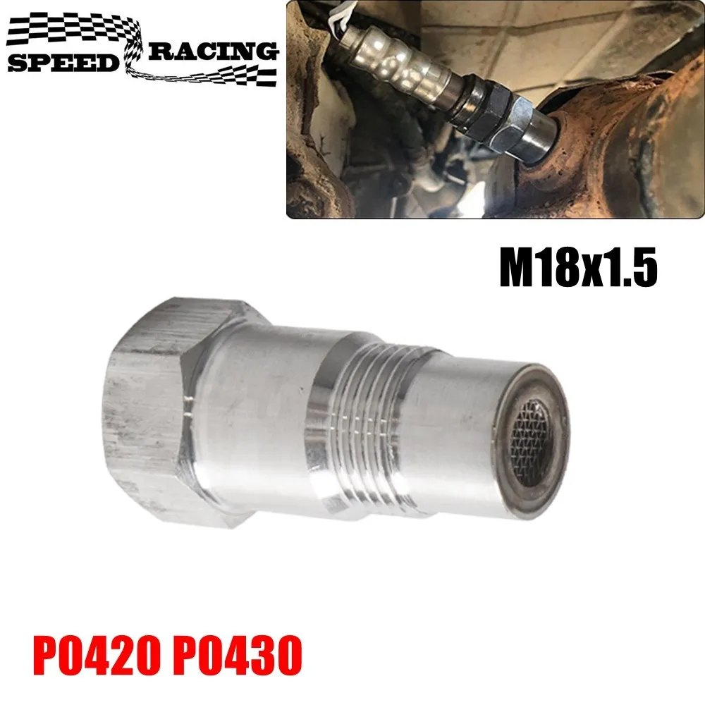 

Universal Car O2-Oxygen Sensor Connector Internal Thread M18x1.5 Bung Adapter P0420 P0430 For OFF ROAD
