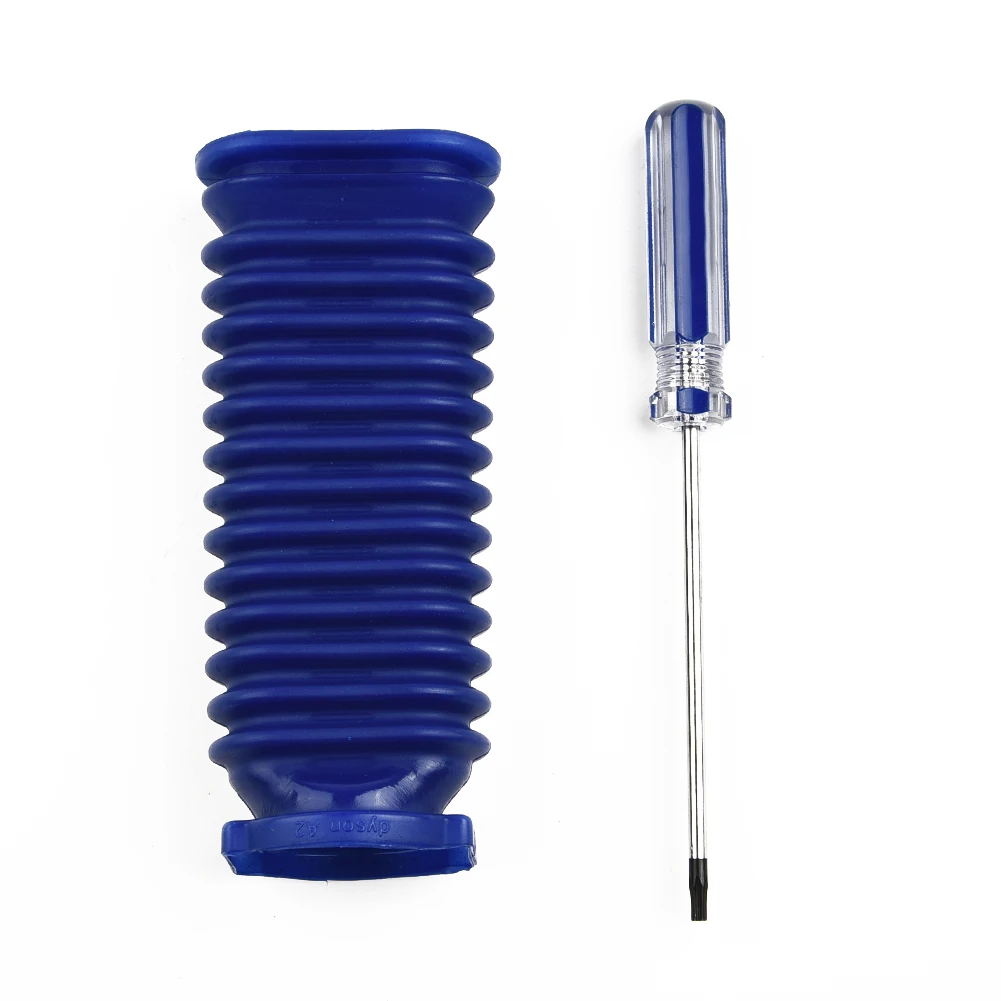 

Hose Adapter With Screwdriver Replace For Dyson V6 V7 V8 V10 V11 DC74 Soft Velvet Roller Suction Blue Hose Vacuum Cleaner Parts