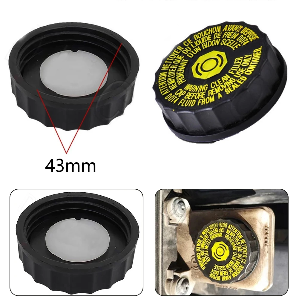 Brake Fluid Reservoir Cap Cover for Peugeot 206 306 307 308 408 508 Citroen C2 C4 C5 C6 for Brake Fluid Cap