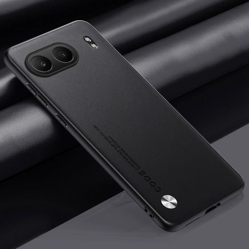 Luxury PU Leather Shockproof Phone Case - Full Protection Back Cover
