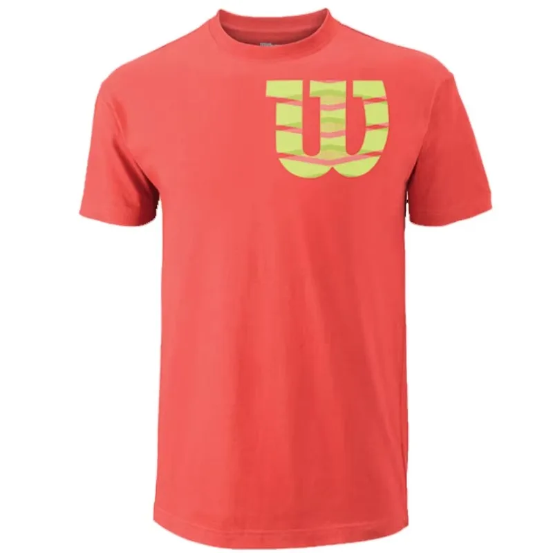 WILSON New Tennis Crew Neck Sports Short-sleeved T-shirt Men's and Women's Tops
