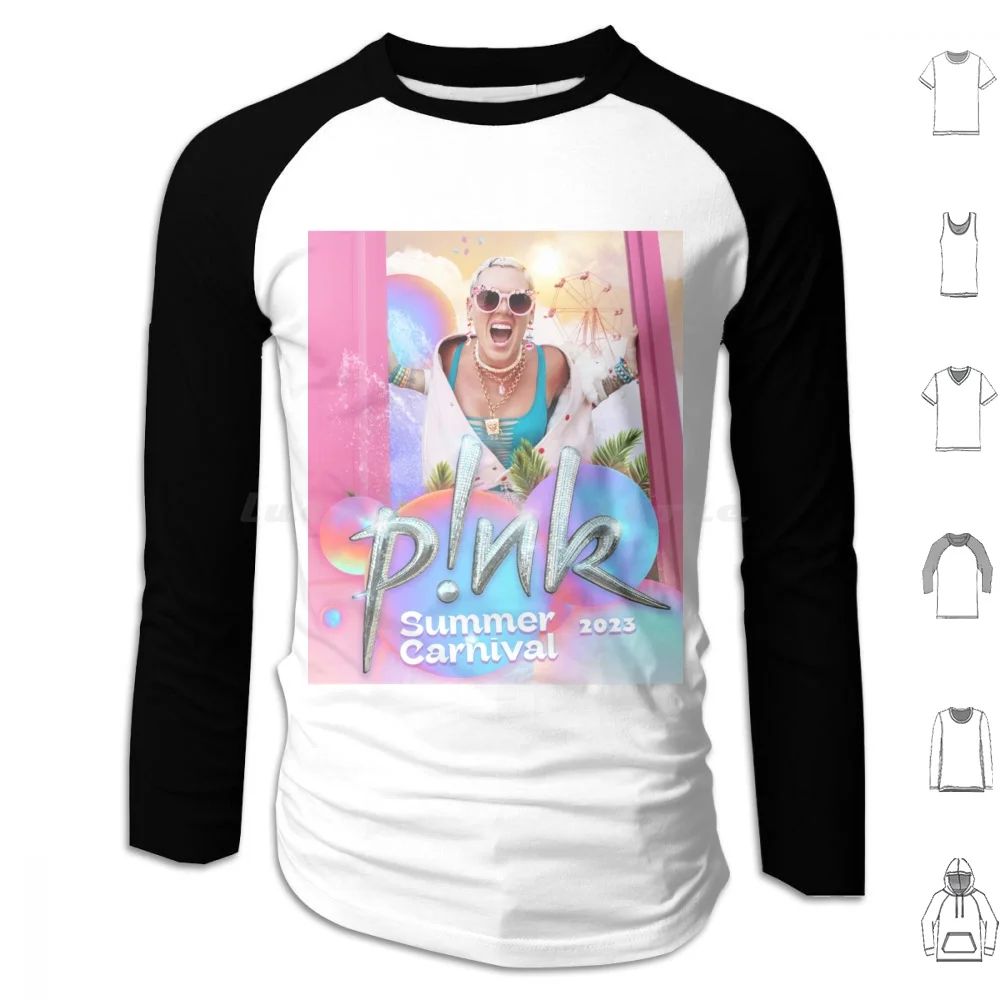 

2023 Pink Summer Tour Carnivale Hoodies Long Sleeve 2023 Pink Summer Tour Carnivale