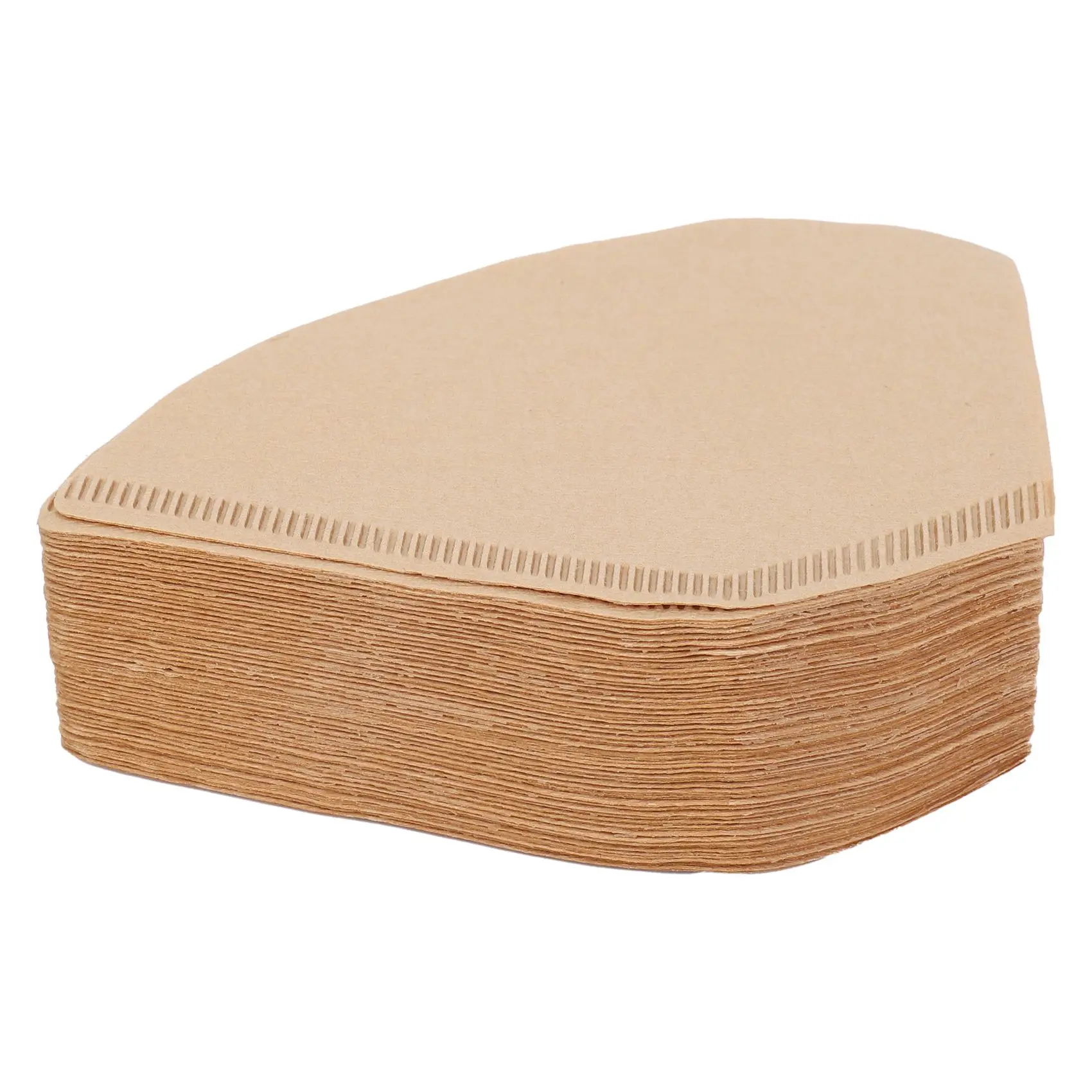 100Pcs Coffee Filters Disposable Cone Paper Coffee Filter Natural Unbleached Filter 4-6 Cup for Pour Over Makers HOT
