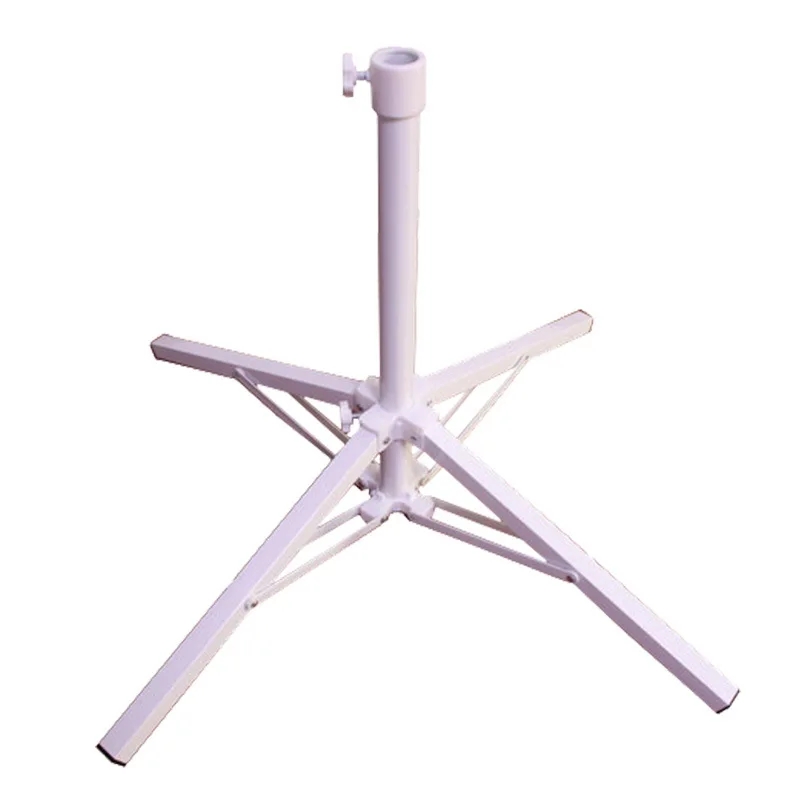 Outdoor Sun Umbrella Base Stand Portable Beach Patio Fishing Parasol Ground Bracket Folding Steady Umbrella Holder 3.4cm Pole