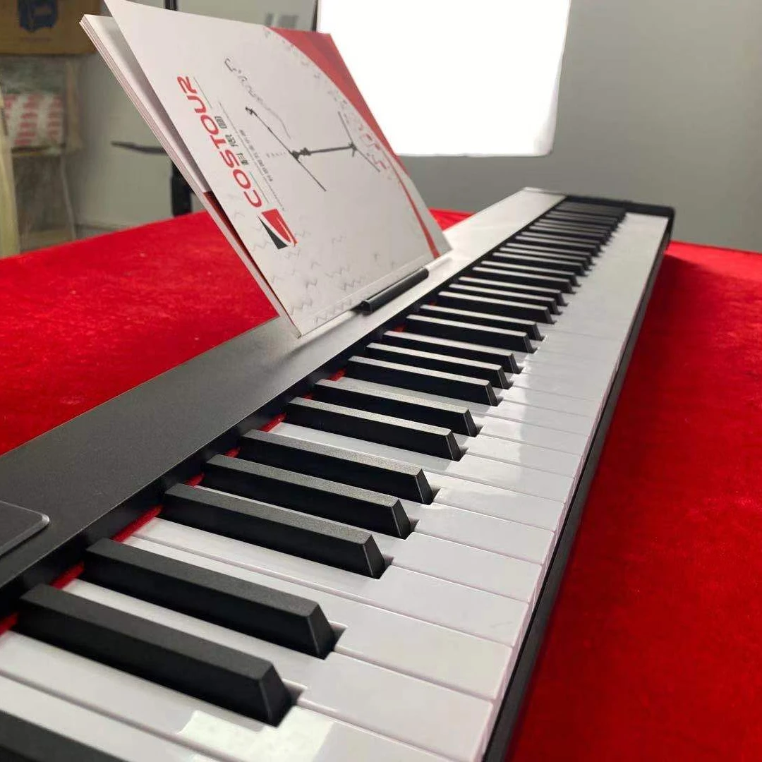 Quality Electronic Piano 88keys MIDI Rechargeable Battery Upright Piano For Beginners