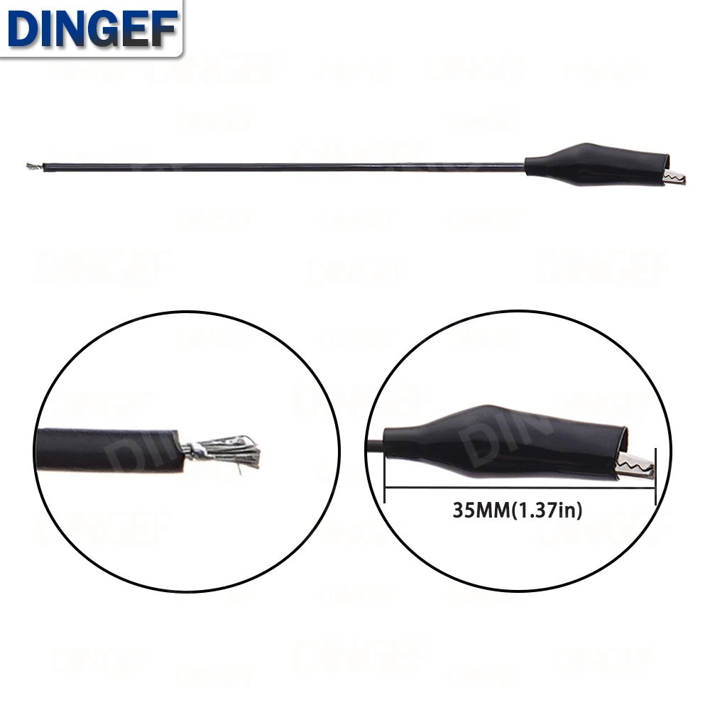 1PCS DIY Electric Multimeter Test Leads Alligator Banana Plug USB DC Plug Universal Cable With Crocodile Clips