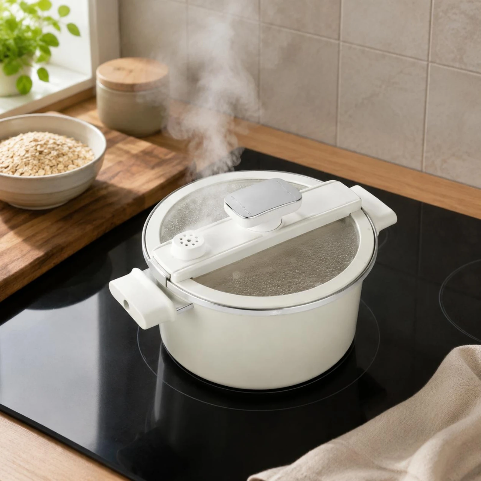 Enamel Pressure Cooker 5