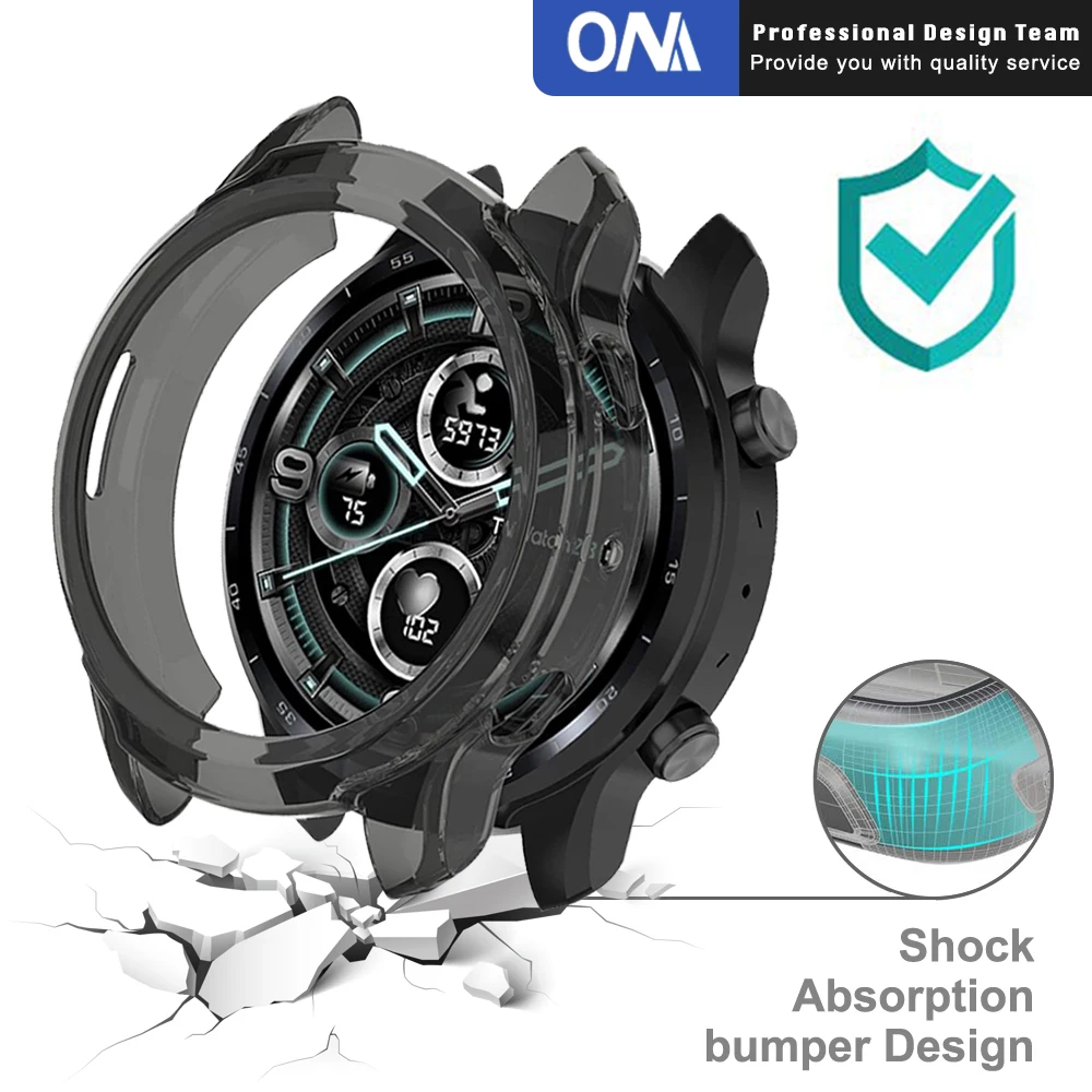 Ticwatch Pro 3 Pro3 Ʈ ġ ȣ ʸ Ŀ  2-in-1 ̽  ȭ ȣ 9H ǰ ȭ  ׼