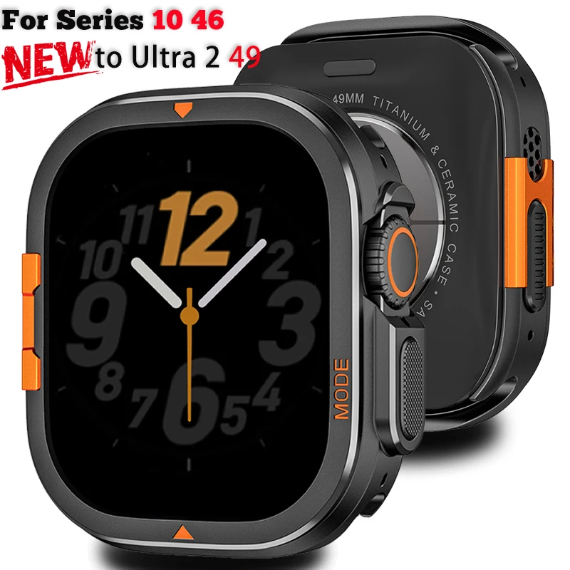 Sleek Metal Bumper Case for Smartwatch Protection
