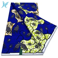 Prix de gros africain véritable cire imprime tissu Ankara cire 100% coton tissu garanti véritable matériel de couture Original 4