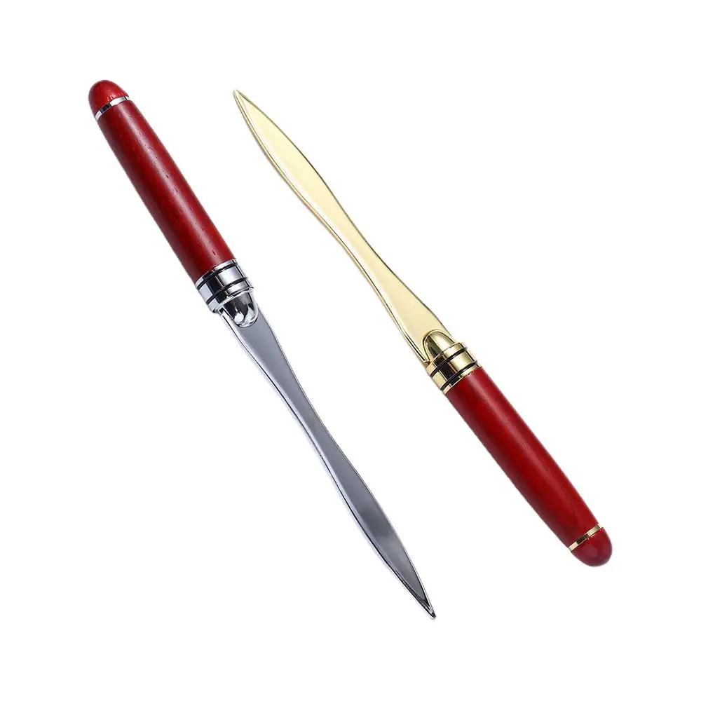 

Stationery DIY Crafts Tool Wooden Handle Office School Supplies Express Opener Envelopes Opener Cut Paper Tool Letter Opener