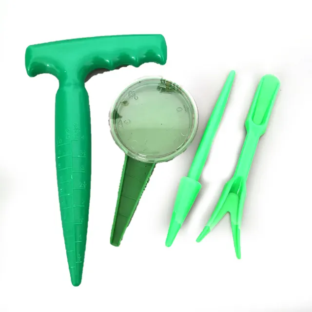 4Db Mini Állítható Vetéskertészeti Szerszámok Vetőmag Palántát Átültető Gép Lyukasztás, Dugványok Készlet Kerti Kellékek - Image 2