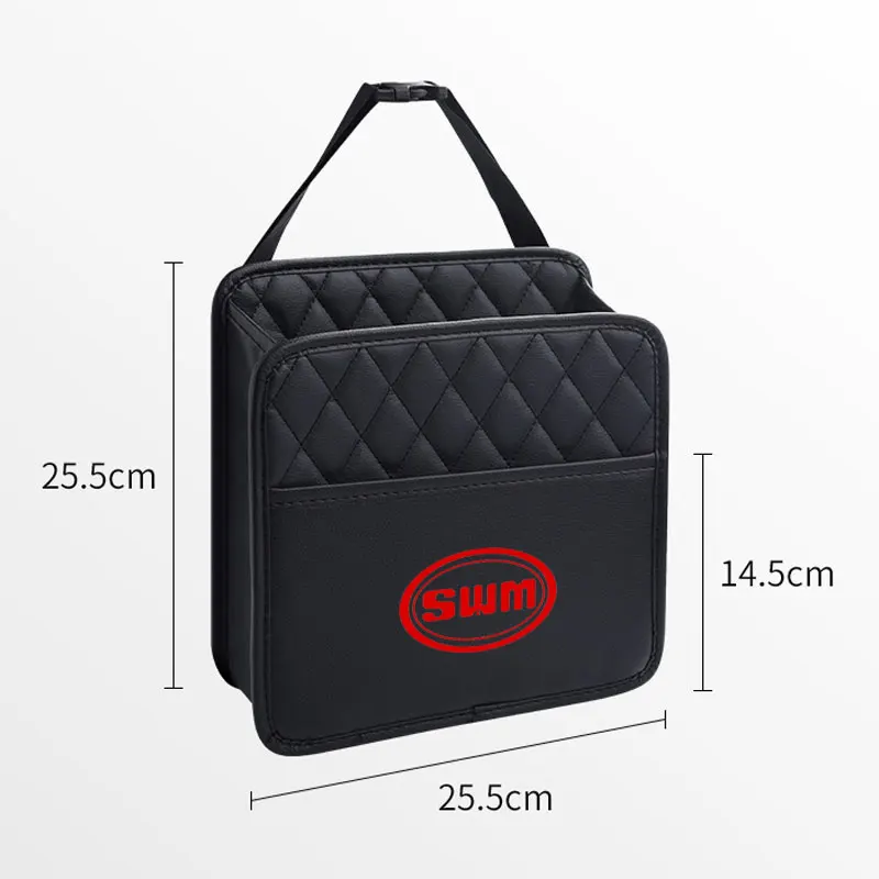자동차 정리함 뒷좌석 보관 가방, SWM G05 G01 Swm X3 X7 EROE X2 G03F 용 대용량 다용도 정리함, 자동차 액세서리