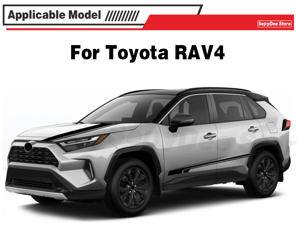 Rav4 2019 - 2023 サイドプレートプロテクター サイドガーニッシュ Rav4 2019 - 2023 サイドプレートプロテクター サイドガーニッシュ