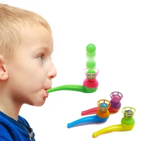 10Pcs Plastic Pipe Blowing Ball Toys For Kids Outdoor Sports Games Balance Training Learning Toys Children Funny Gifts 1