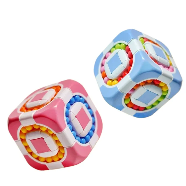 Magic Bean Fidget Decompression Cube for Release Stress Autism Anxiety Relieve Adult Kids Stress Relief Anti-Stress Fingertip 5