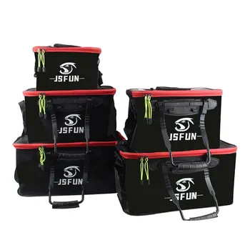 JSFUN Living Fish Bucket Without Oxygen Pump 1