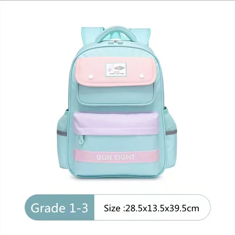 2023 New Fashion School Bags For Boys Girls Grade 1-3 Primary Student Shoulder Orthopedic Backpack Large Capacity Mochila
