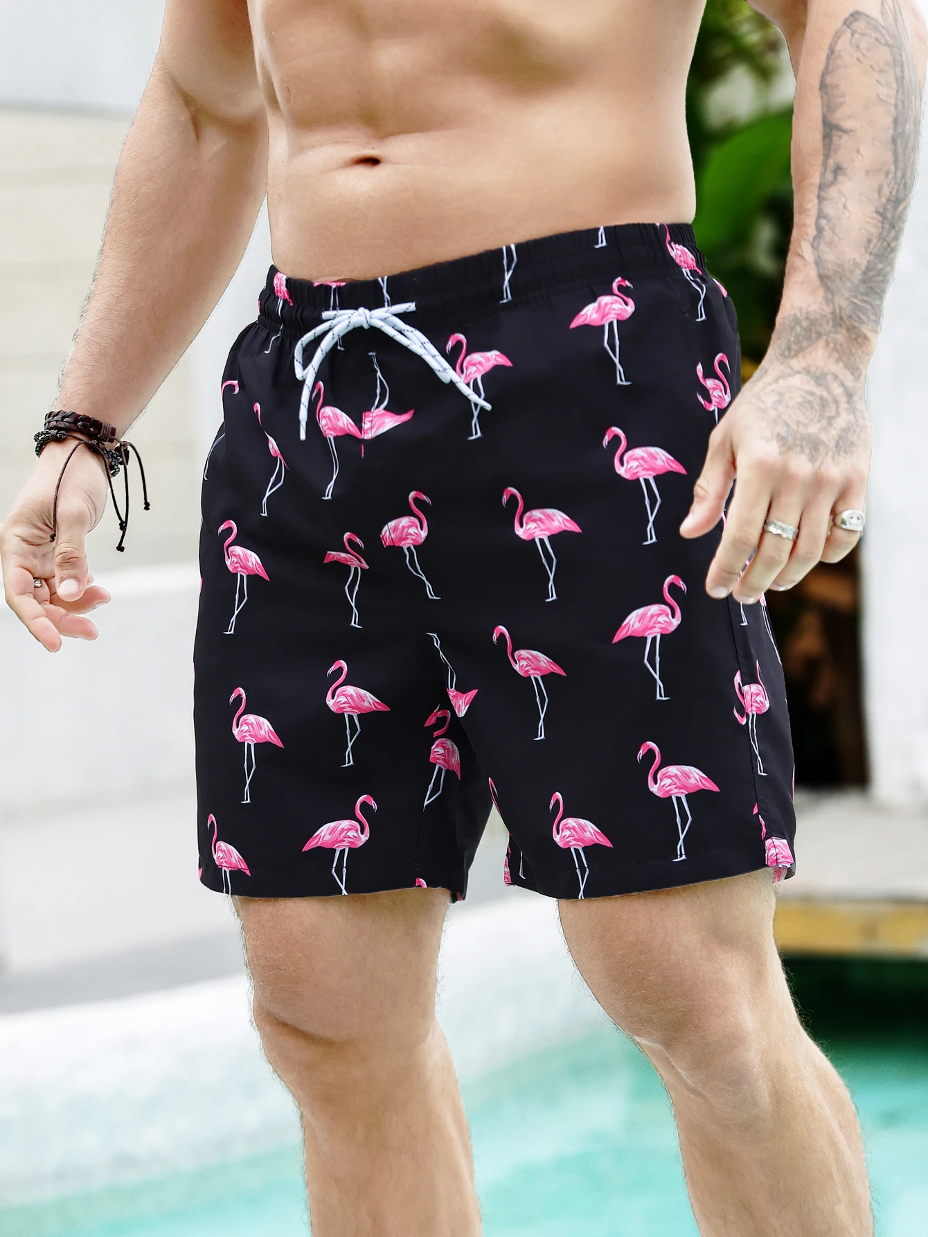 Firebird gradient lined with beach shorts 5