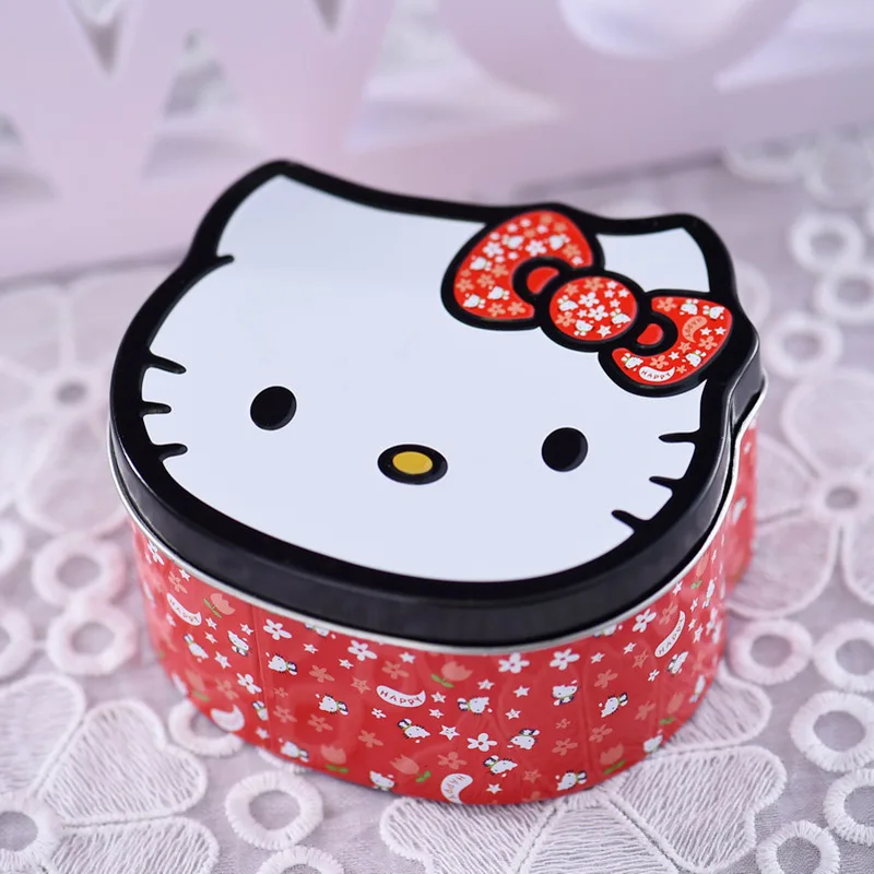 

Hello Kitty Y2K Sweet Anime Candy Box Kawaii Sanrio Case Children Cute Cartoon Kt Cat Storage Box Lovely Toys Gifts for Girls