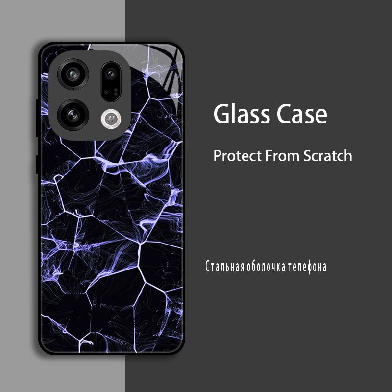 Enhanced Shockproof Tempered Glass Protective Case Cover with Bumper