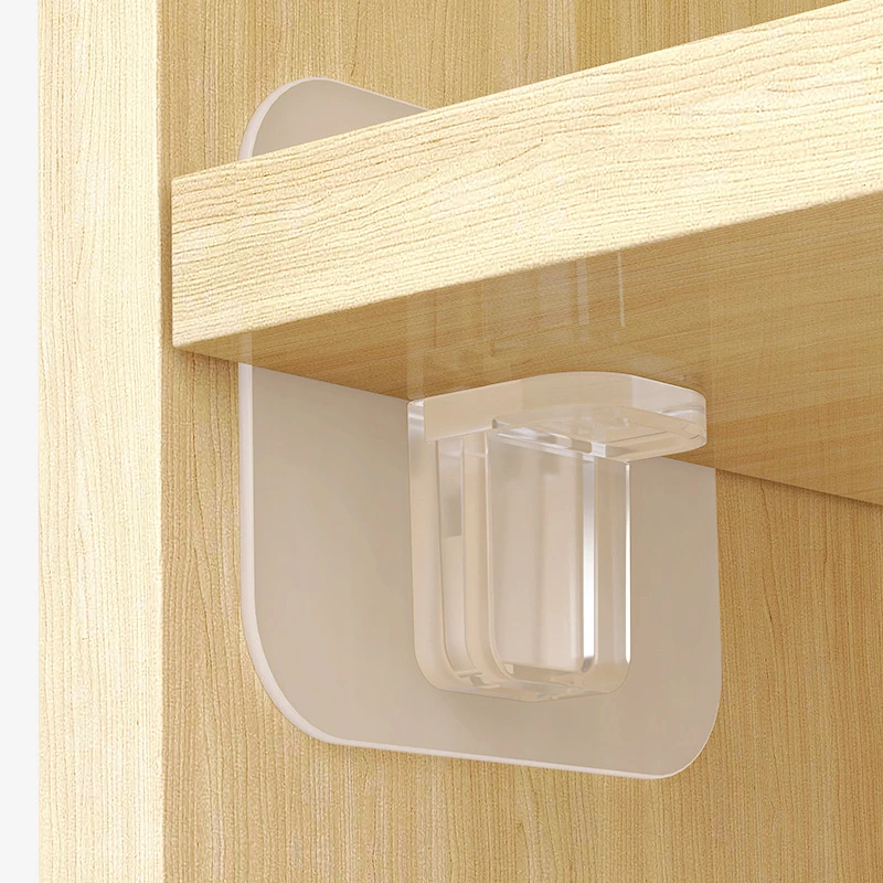 4/10pcs Adhesive Shelf Support Pegs Shelf Support Adhesive Pegs Closet Shelf Support