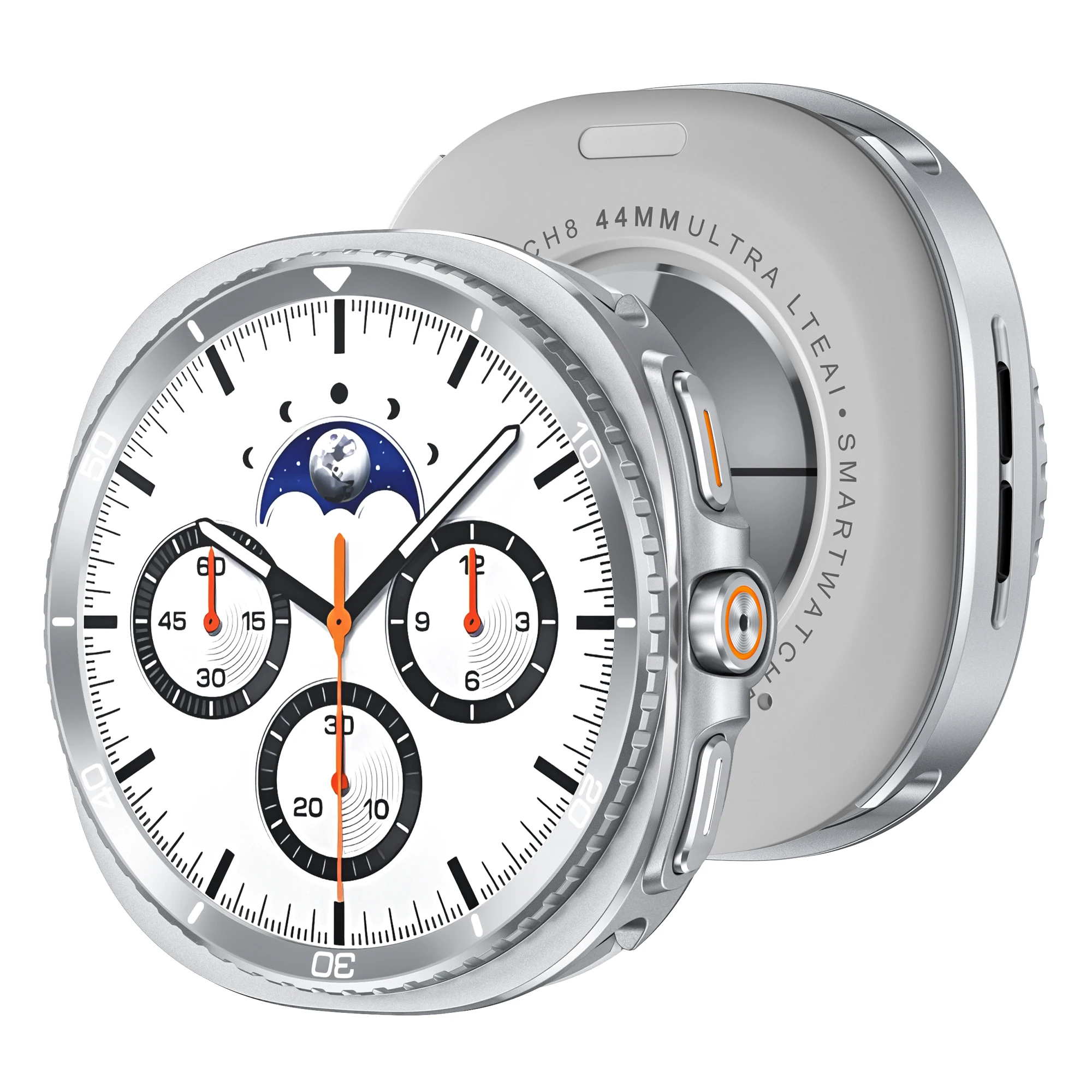 Aluminium Alloy Protective Case for Smartwatch - Premium Modification Accessory