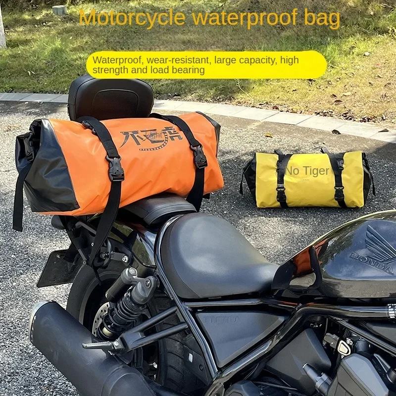

Motorcycle Rear Seat Waterproof Tail Bag Motorcycle Riding Equipment Large-capacity Luggage Backpack Motorcycle Bag