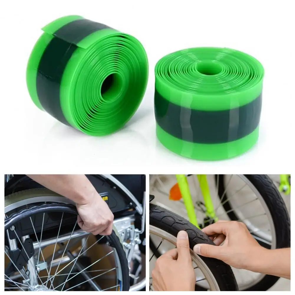4 Nastri Antiforatura In TPU Per Bicicletta - Protezione Per Pneumatici Da 12 A 29 Pollici, Verde, 2,3 M