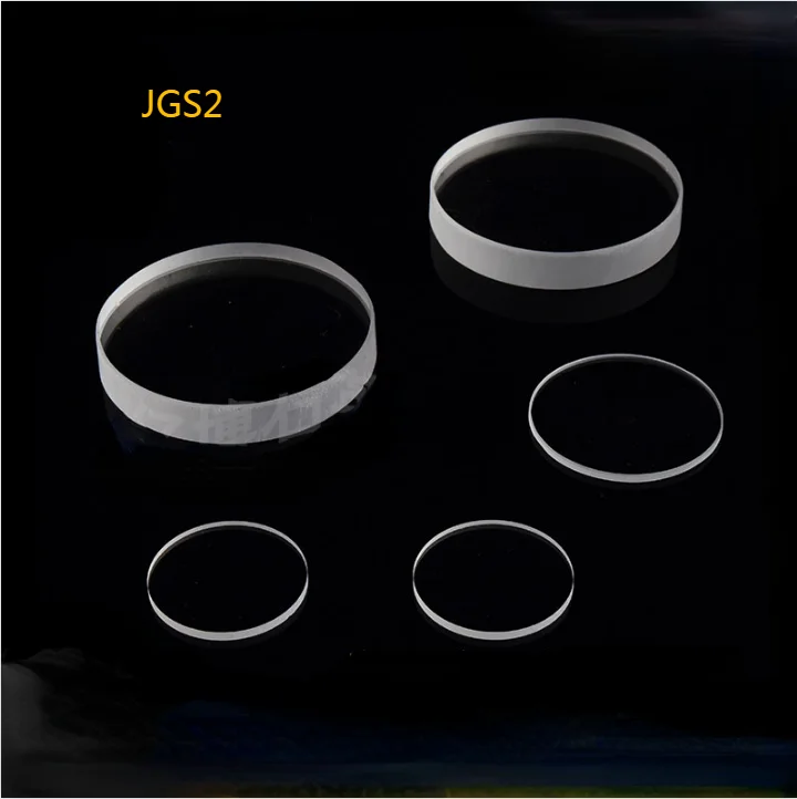Quartz Glass Disc JGS2, High Temperature Resistance, Acid