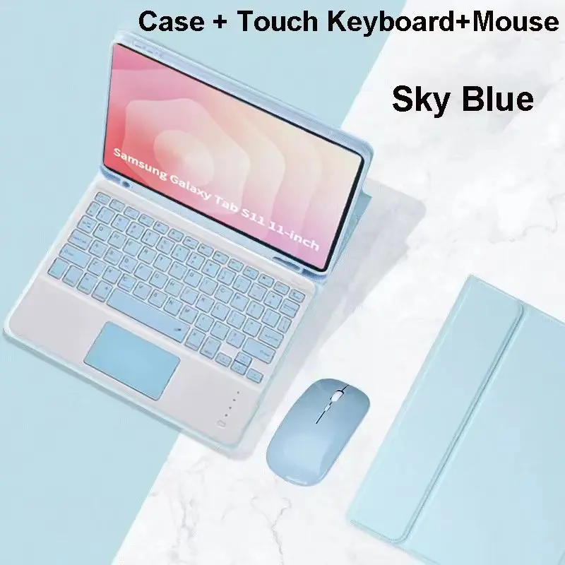 Premium Wireless Keyboard Cover for 11-Inch Tablet, Enhanced Protection & Functionality
