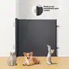 Safety Pet Mesh Fence Cat Gate Retractable Safety Gates For Pets No Drilling Barrier Childproofing For Small Medium Large Breeds 3